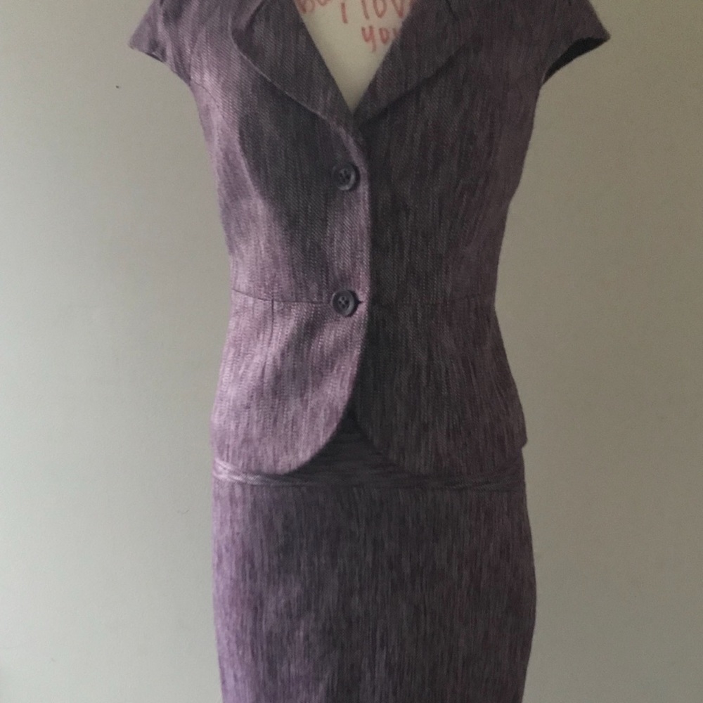 The Limited Collection, Burgundy Skirt suit